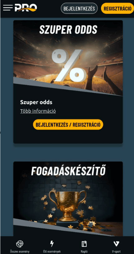 Akciók és bónuszok TipMixPro