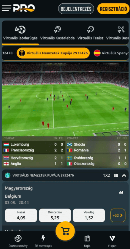 Verifikáció TippmixPro